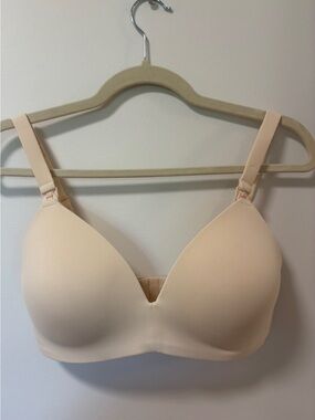 Thyme maternity nursing bra nude Size  34D wireless